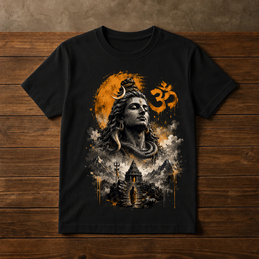 Men's oversized T-Shirt HAR HAR MAHADEV