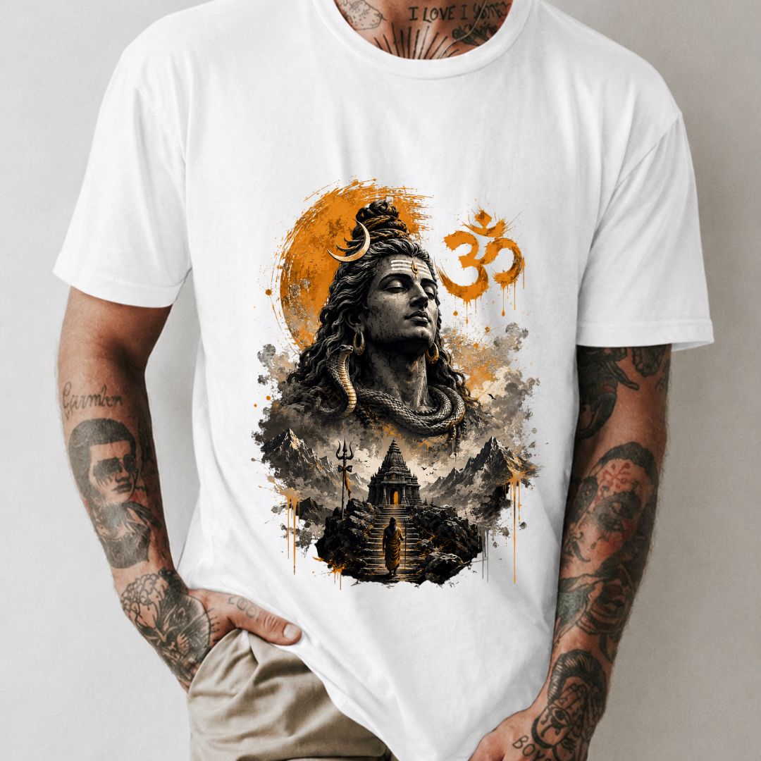 Men's oversized T-Shirt HAR HAR MAHADEV